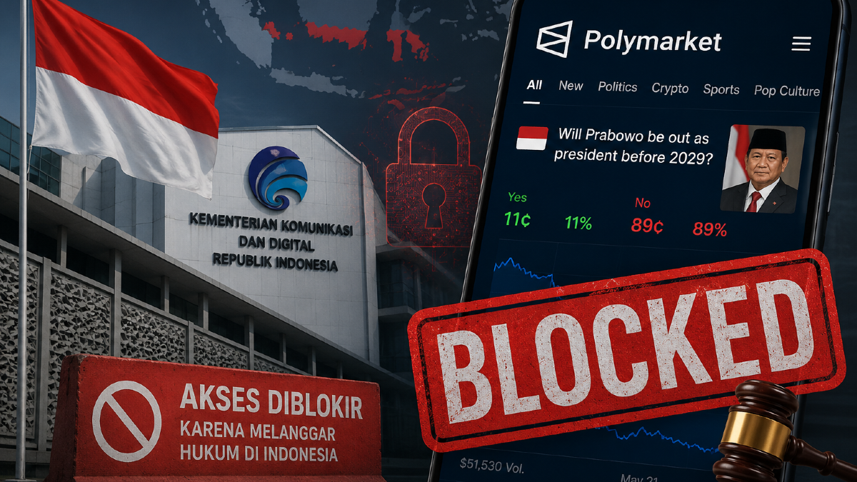 Indonesia Blocks Polymarket as Part of Online Gambling Crackdown