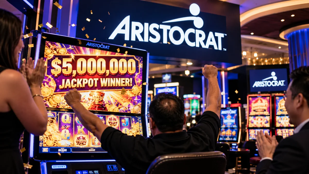 Aristocrat's First $5M Dragon Link Jackpot Hits at ARIA as Rio Opens Dragon Lair