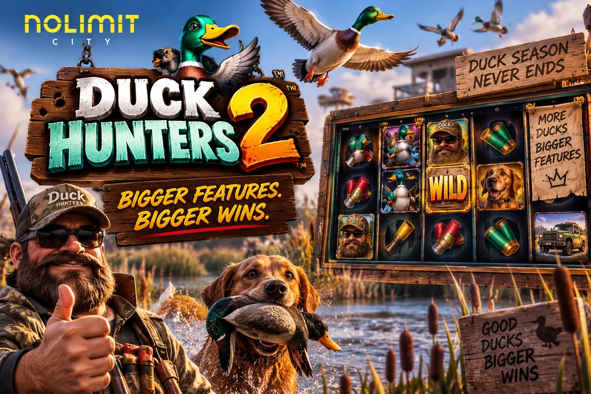 Nolimit City Unleashes Duck Hunters 2 With Position Multipliers Up to x16,384