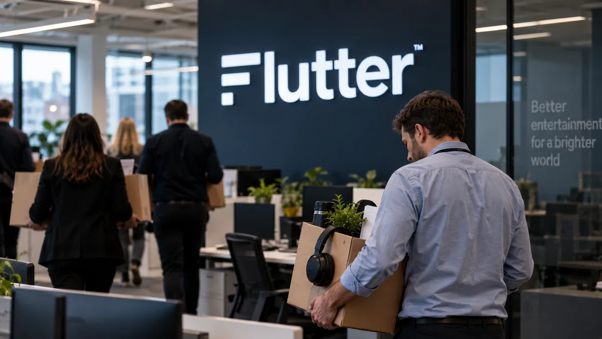 Flutter to Cut Up to 1,400 UK & Ireland Jobs as Gambling Tax Hikes Bite