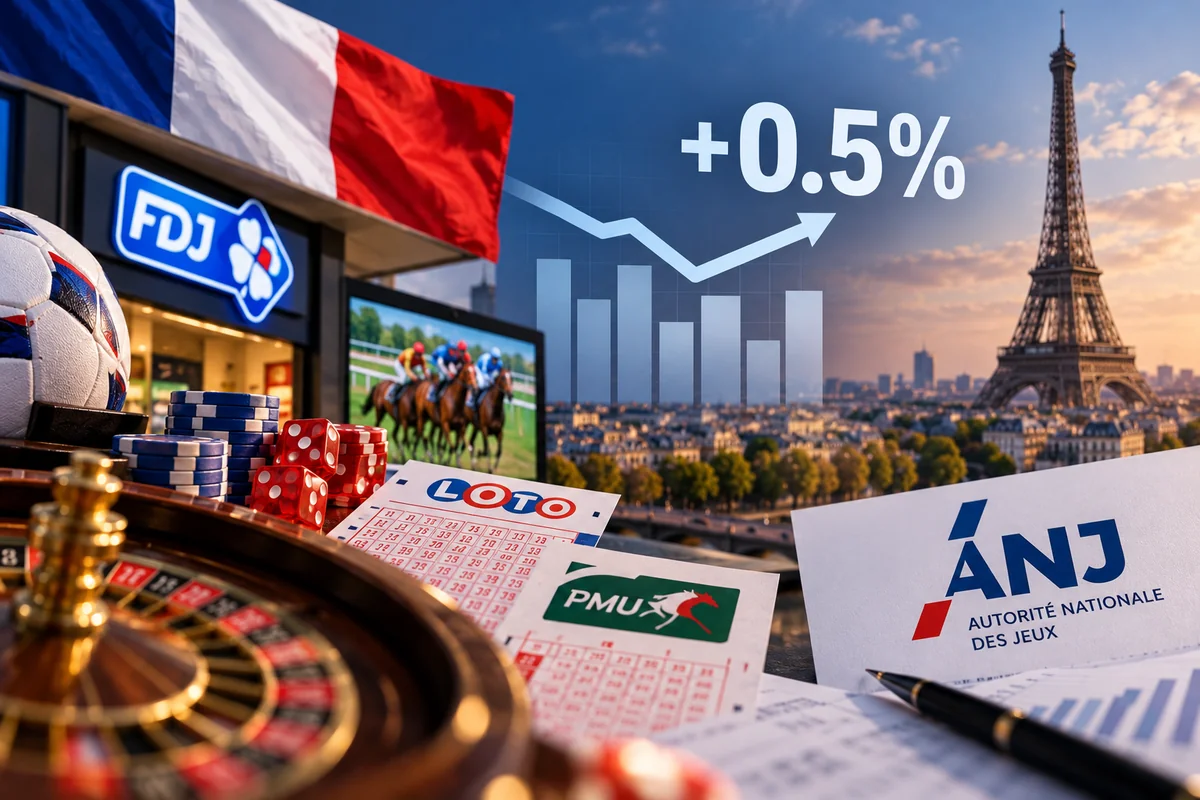 France's Gambling Market Barely Grows in H1 2026 as Online Gains Offset FDJ and PMU Slump