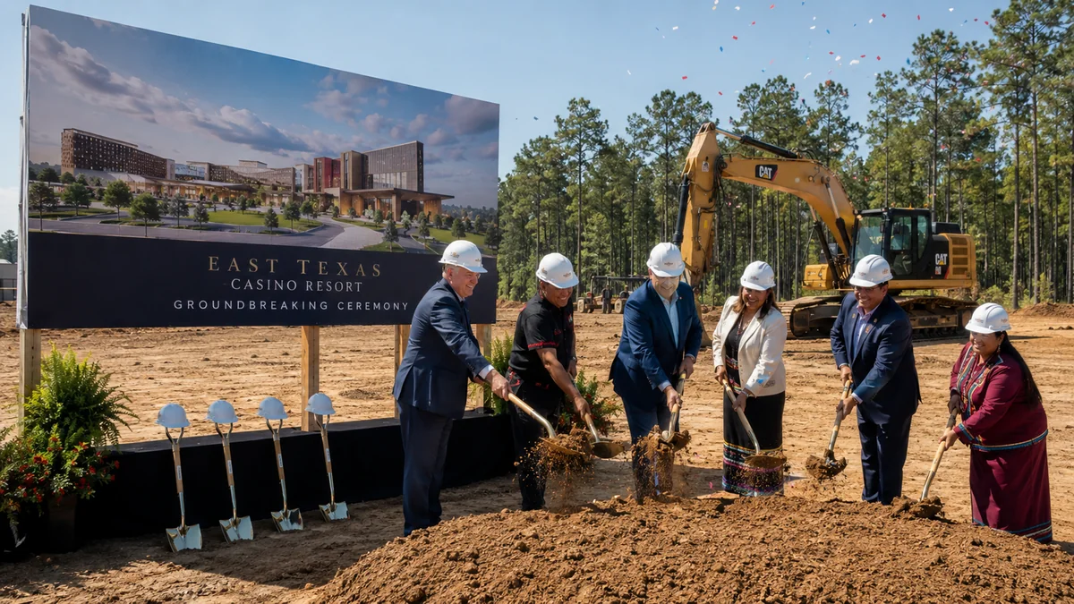 Alabama-Coushatta Tribe Breaks Ground on Naskila Casino Resort in East Texas