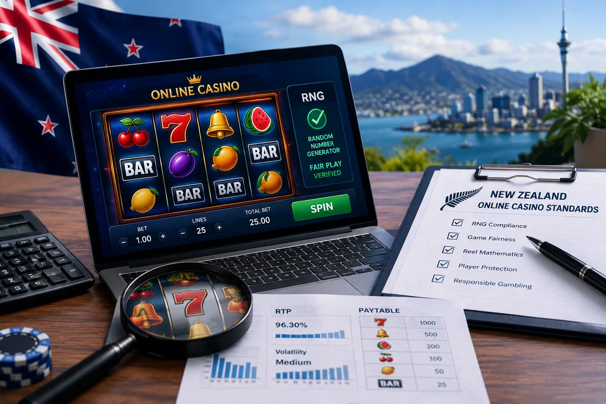 New Zealand's Online Casino Standards Put RNGs and Reel Mathematics Under the Microscope