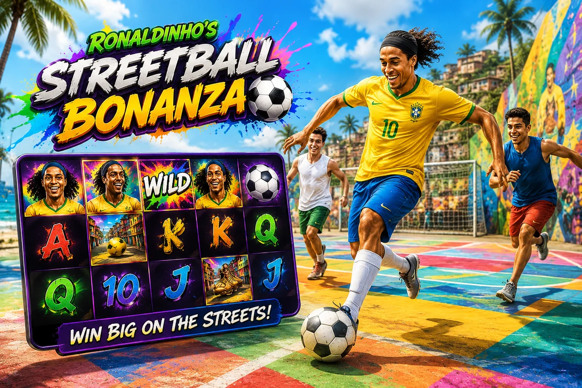 Booming Games Launches Ronaldinho's Streetball Bonanza for the 2026 World Cup