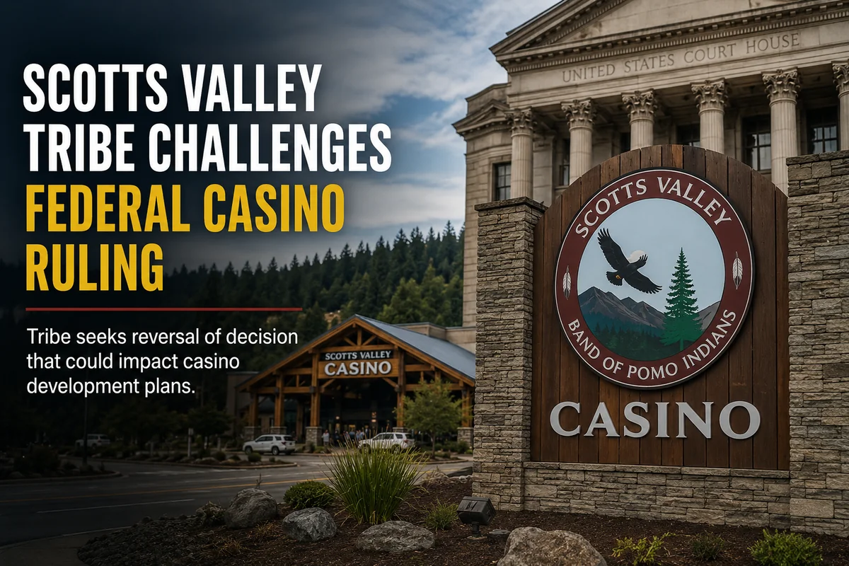 Scotts Valley Band Sues Interior After Vallejo Casino Shut Down in Seven Days
