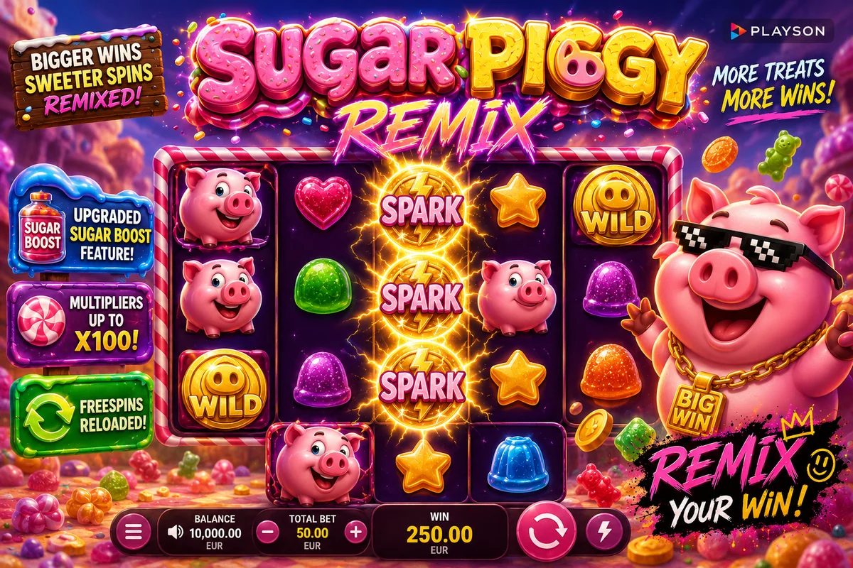 Sugar Piggy by Playson – Slot Review