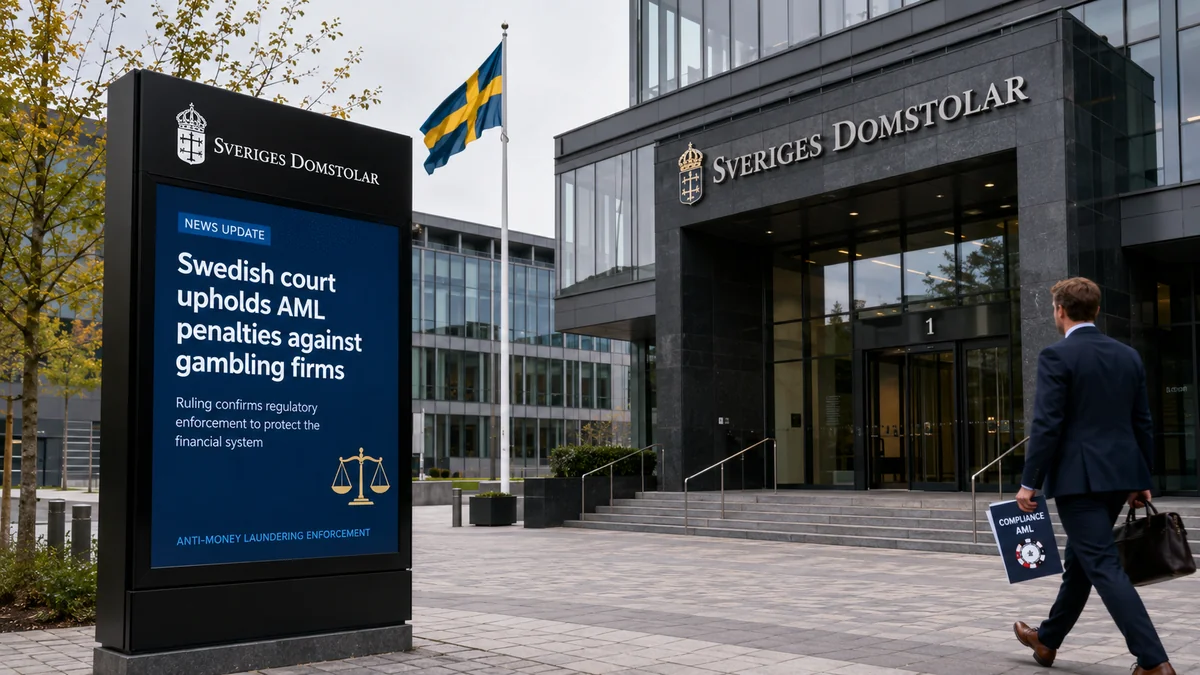 Swedish Court Upholds AML Fines Against Betsson, Snabbare and Spooniker