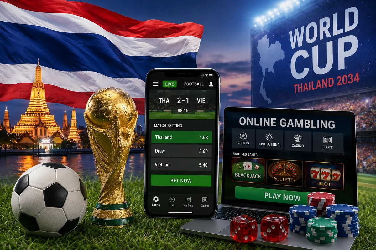 Thailand Blocks Over 717,000 Gambling Links Ahead of the World Cup